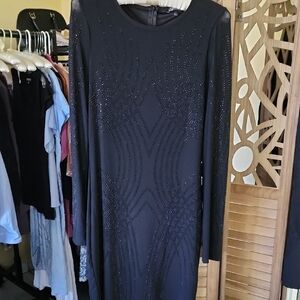 Blashe Black Beaded Dress